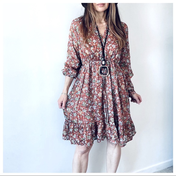 ShopEvelynne Dresses & Skirts - PARIS Floral Fabulous Tiered Midi Dress